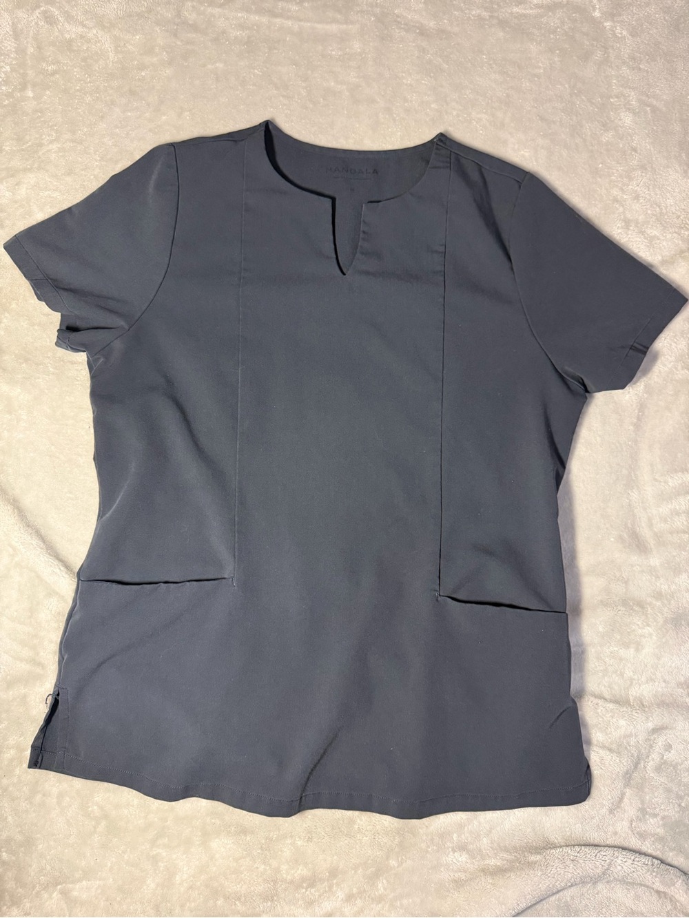 Grey mandala scrub set - Picture 2 of 3